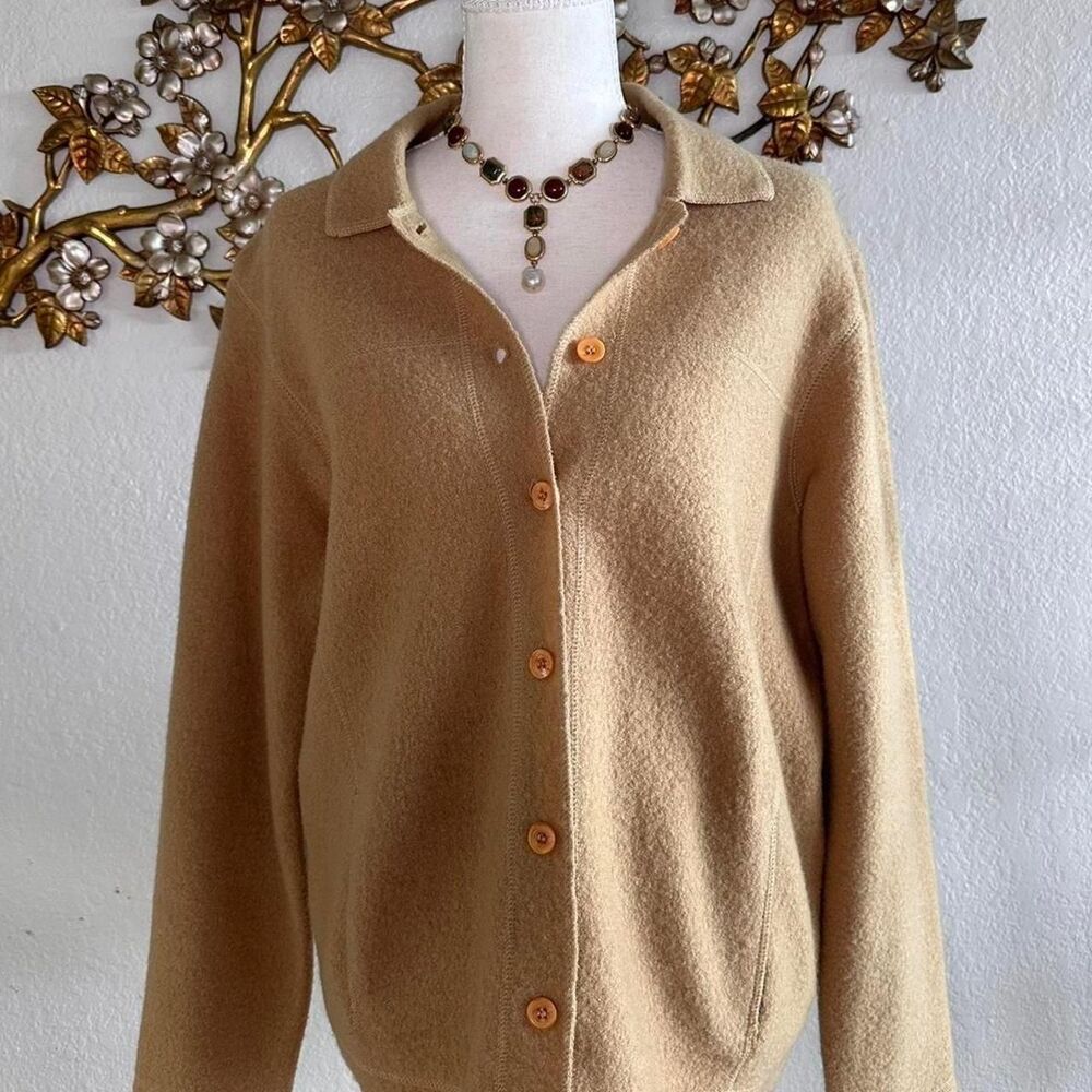 Unbranded Women's Tan and Gold Jacket
